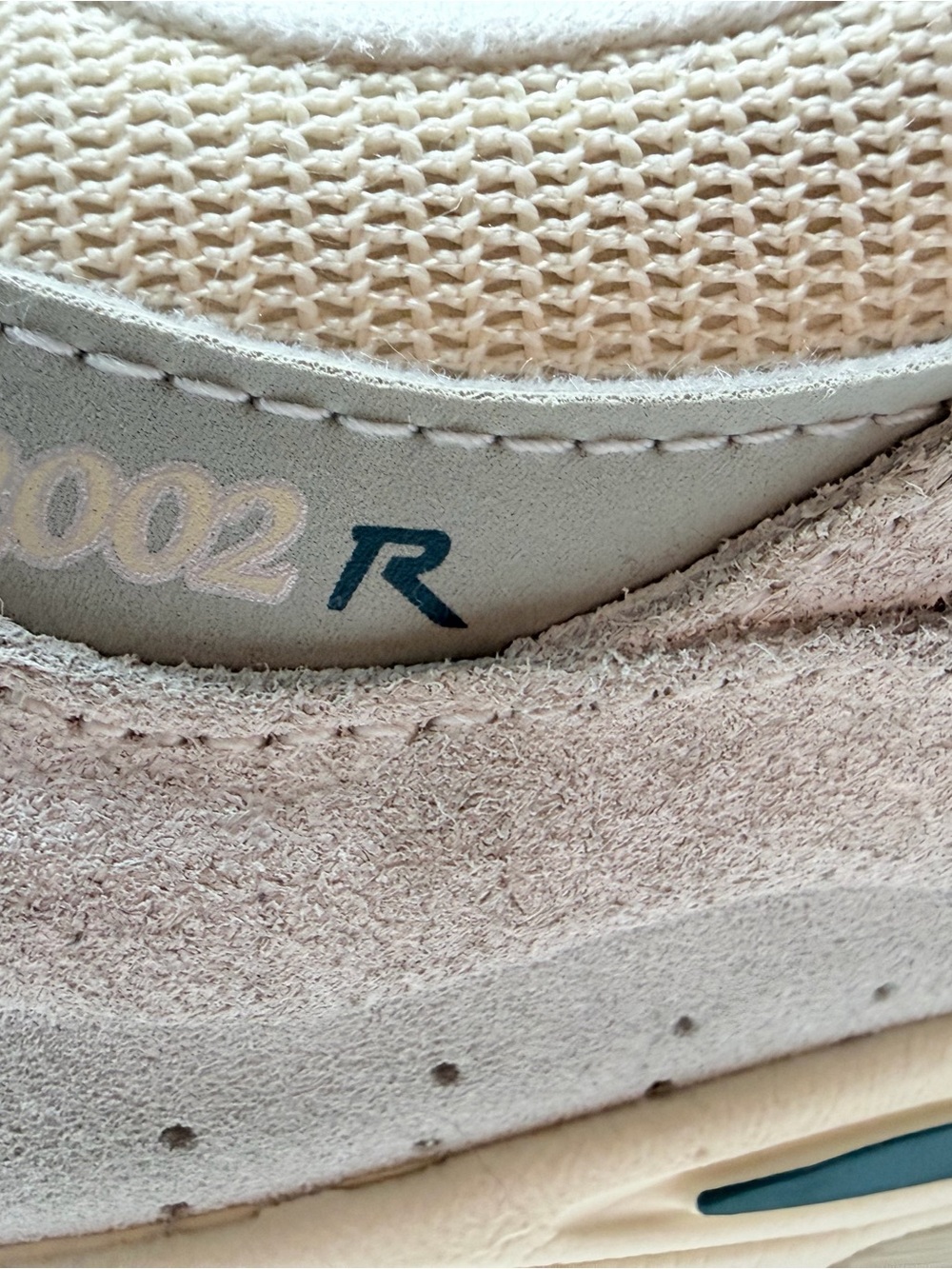 New Balance Men's Sneakers in Light Gray & Cream - Picture 4 of 11
